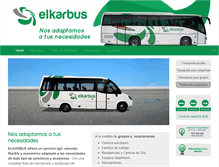 Tablet Screenshot of elkarbus.com